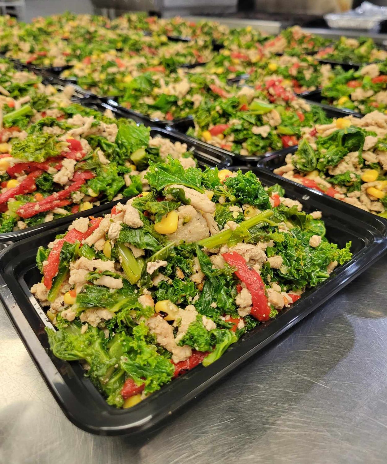 Turkey Kale Skillet