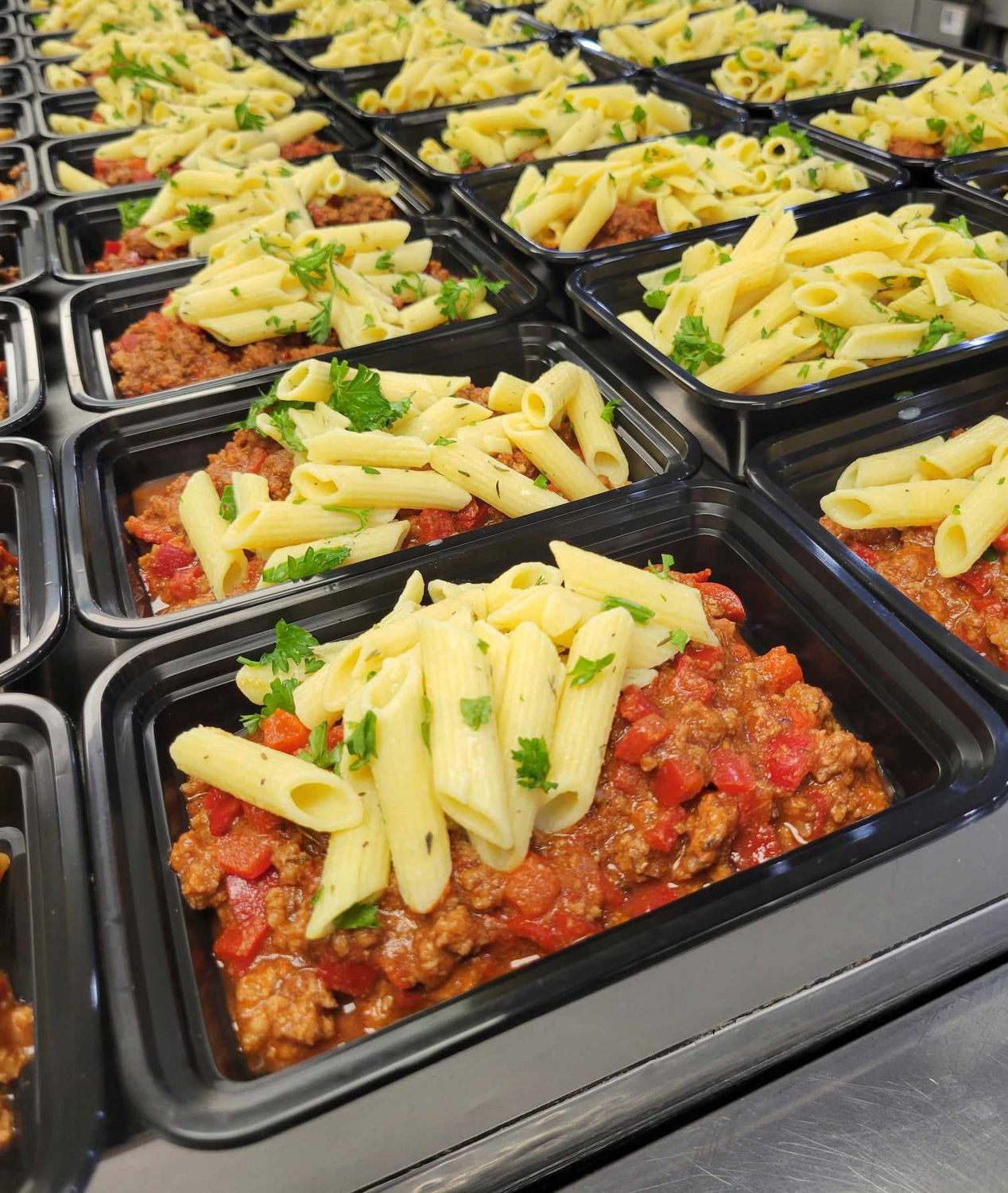 Beef Arrabiata w/ Gluten Free Pasta