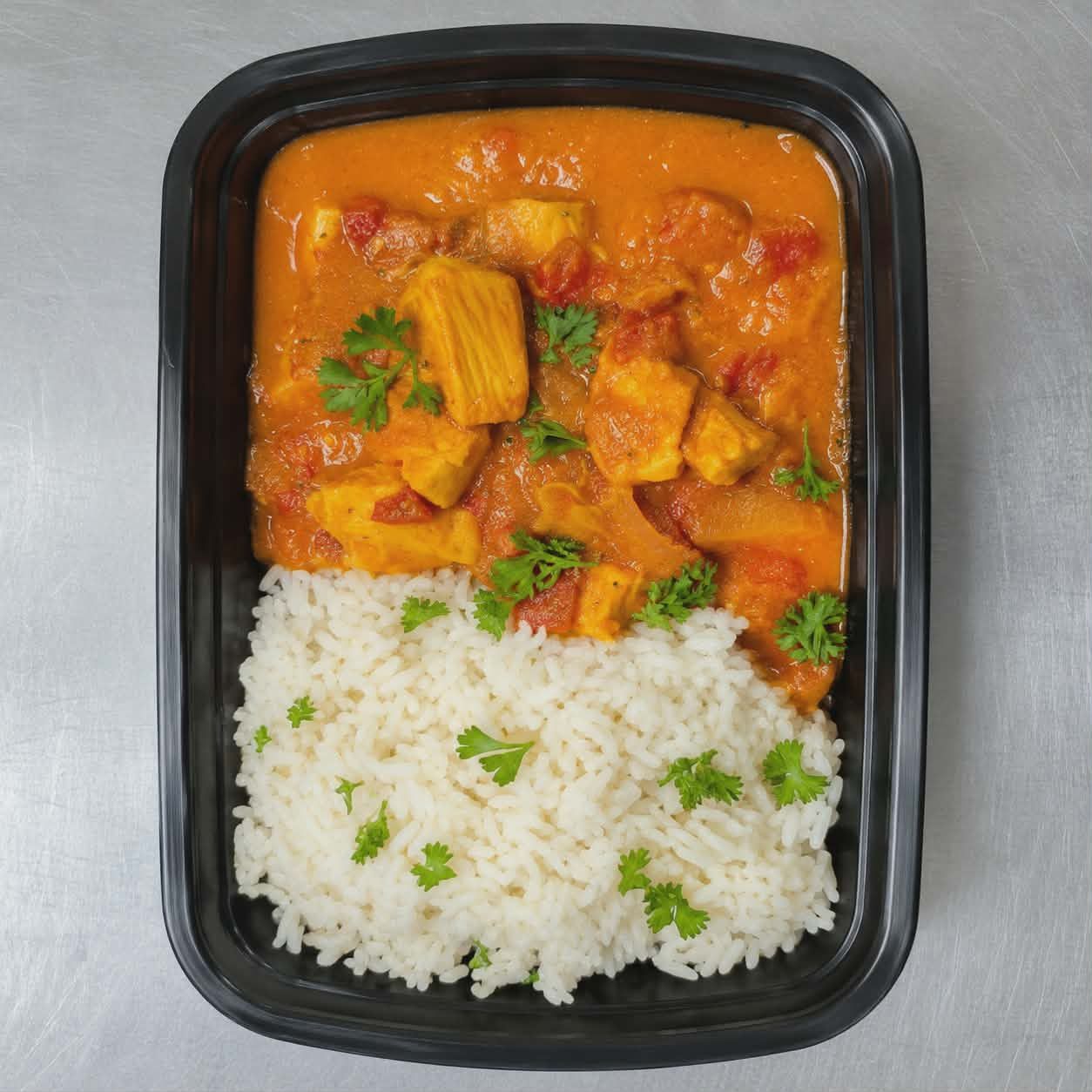 Chicken Curry w/ White Rice