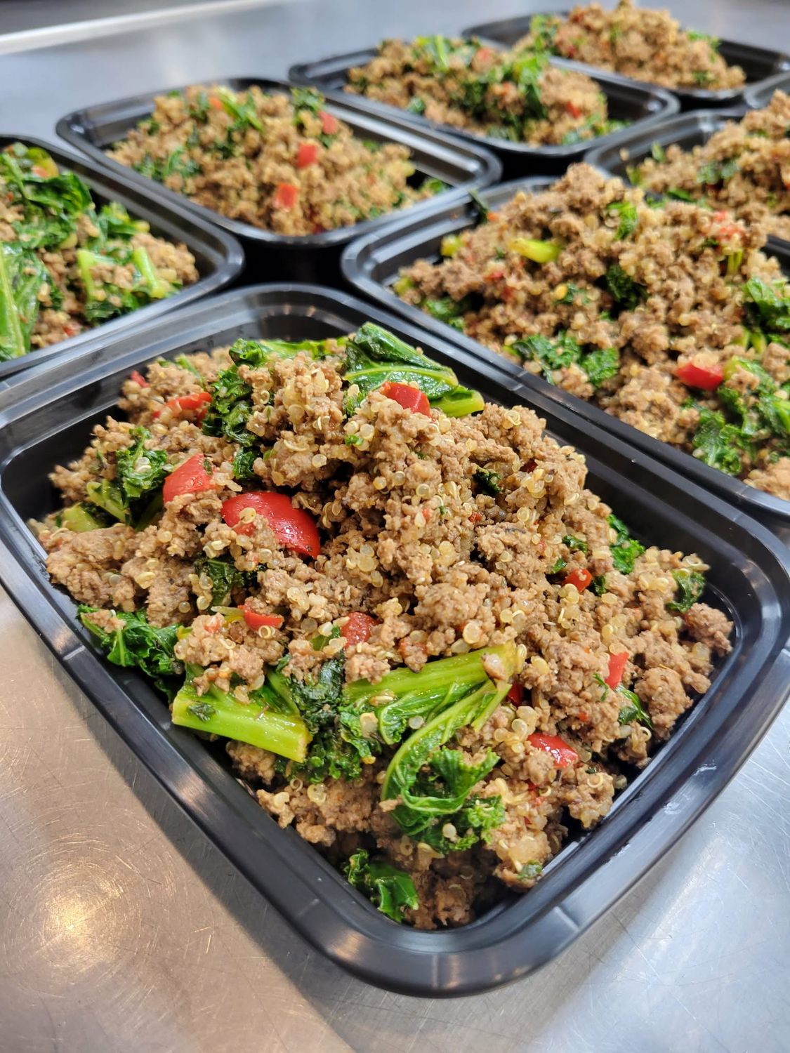 Quinoa Beef &amp; Kale
