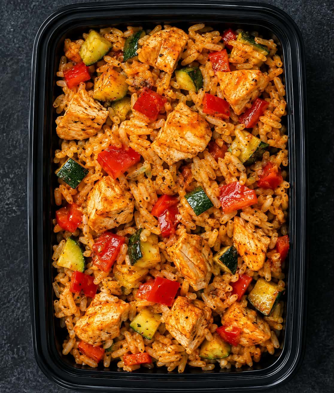 Buffalo Chicken Fried Rice