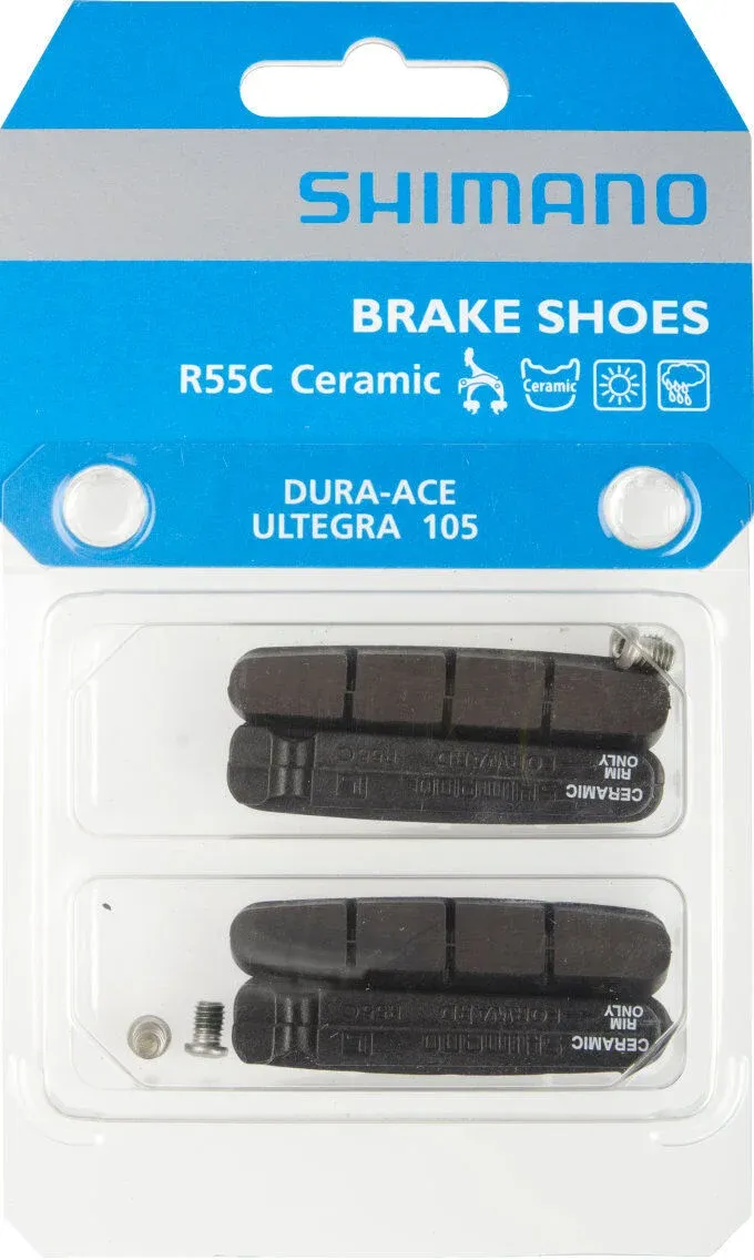 2 Paar Shimano Bremsbeläge R55C3 für Dura Ace 7900 / Ultegra 6700 / 105 5700