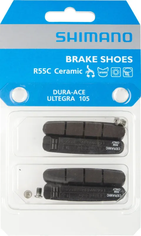 2 Paar Shimano Bremsbeläge R55C3 für Dura Ace 7900 / Ultegra 6700 / 105 5700