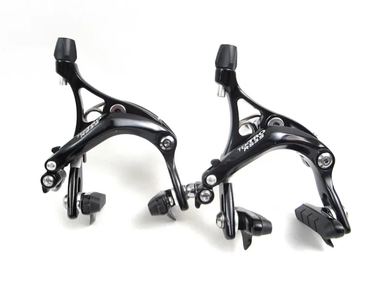 Tektro R539 Bremse schwarz 47-57mm Felgenbremsen Set Seitenzug Rennrad VR+HR