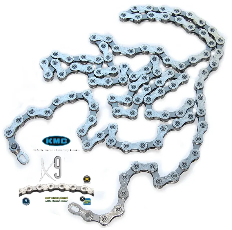 KMC X9 93 9fach Kette silber OEM