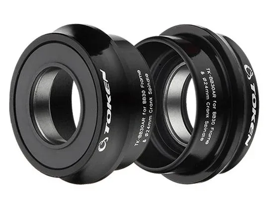 TOKEN Innenlager-Schalenset BB30AR Press-Fit für Shimano 24mm KRG -HTII