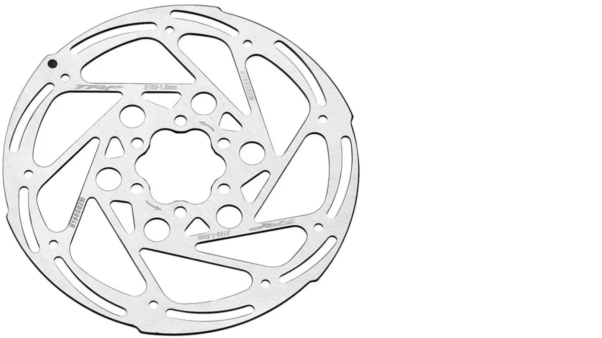 Tektro TRP Bremsscheibe R160S02M | 160 mm | 6-Loch |125 g | silber
