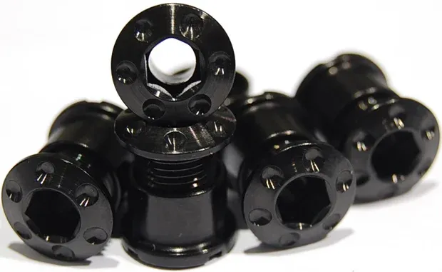 FTC 5x Kettenblattschraube Set schwarz