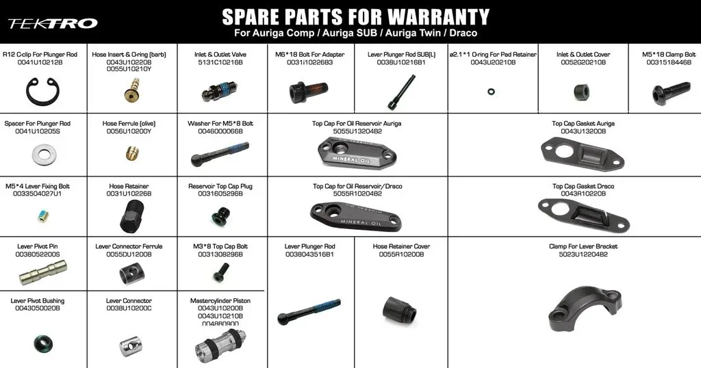Spacer für Kolbenstange 0041U10205S