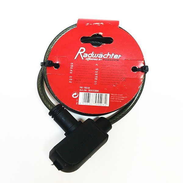 Trelock Radwächter Spiralkabelschloss 550 mm x 10 mm