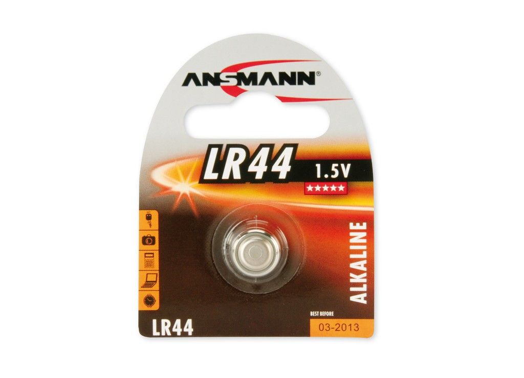 Ansmann Knopfzelle LR44 Alkaline