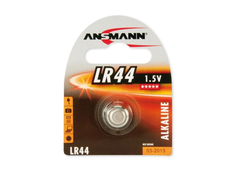 Ansmann Knopfzelle LR44 Alkaline