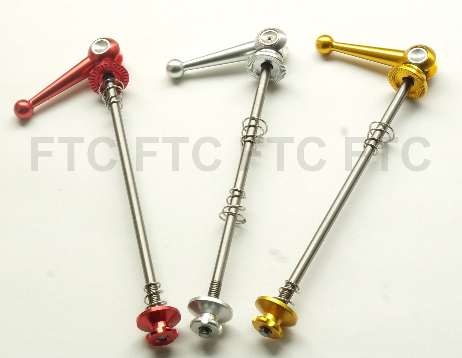 FTC Titan Schnellspanner SL-2 für MTB rot gold silber