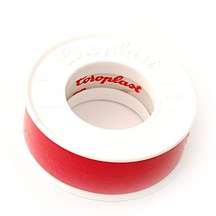 COROPLAST Plastikklebeband rot