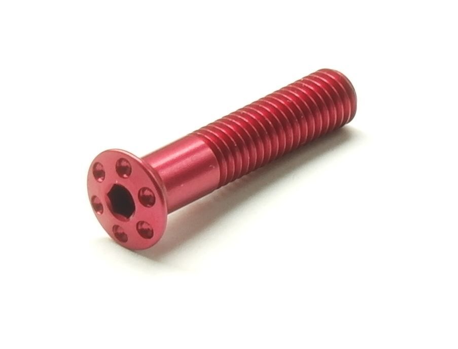 FTC Alu Schraube rot M6 x 30 für Ahead Kappe