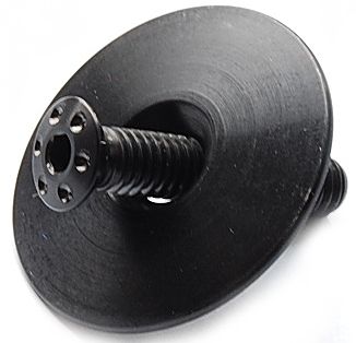 FTC Aheadkappe Titanset für Ahead 1 1/8 schwarz