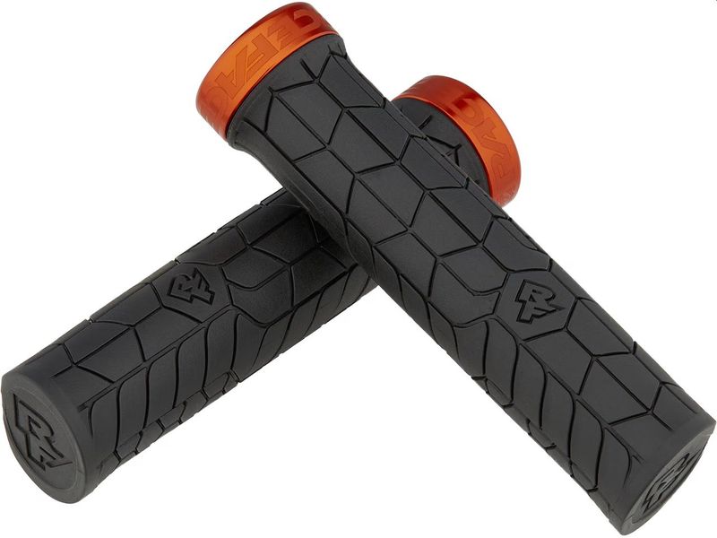 Race Face Getta Lock On Lenkergriffe schwarz-orange