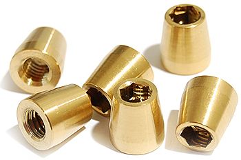 FTC V-Brake Titan Mutter M6 gold