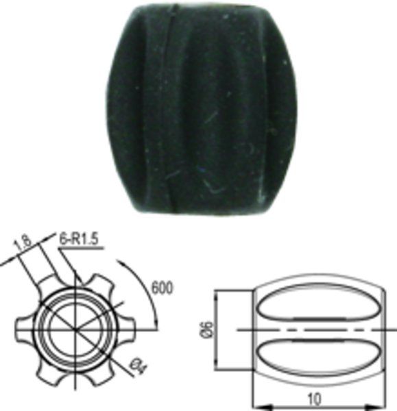6er Set Jagwire Mini Tube Tops Rahmenschützer