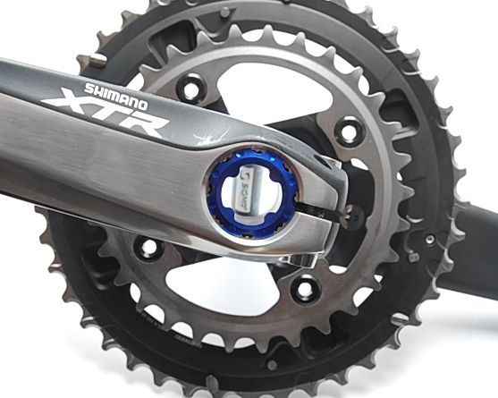 FTC Kurbel Schraube für Shimano XTR XT LX  Ultegra 105 blau
