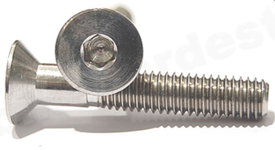 Titan Schraube M6 x 8-35 mm Senkkopf DIN 7991 Grade 5