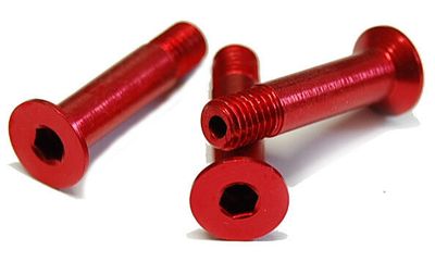 FTC Alu Schraube M5x23 Senkkopf rot