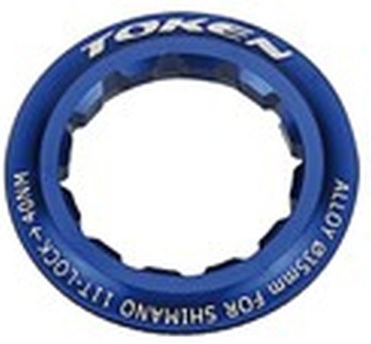 Token Kassetten Abschlußring für Shimano 8-11fach 12T blau