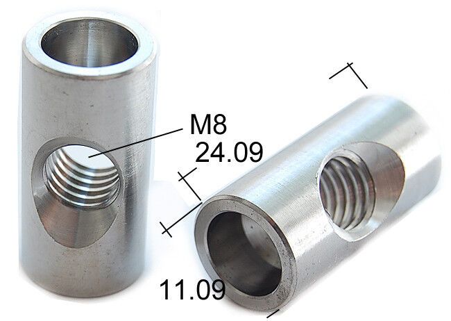 1 Tonnenmutter Distanzhülse Titan M8 Grade 5