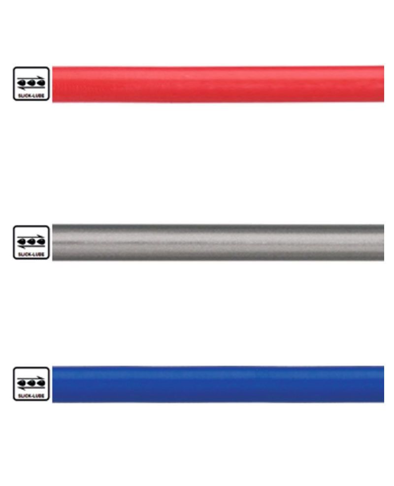 Jagwire Schaltzugaussenhülle Slick-Lube LEX-SL SID Blau Rot Grau Weiss