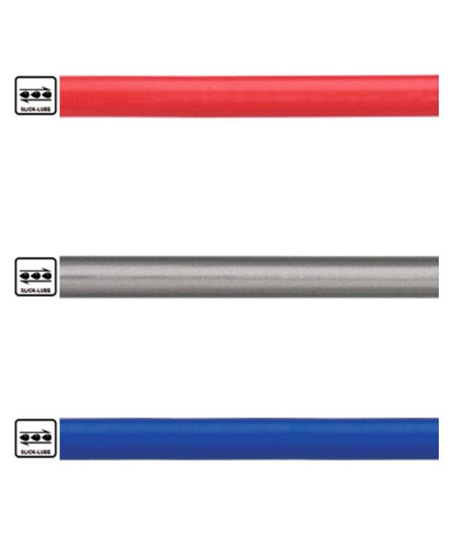 Jagwire Schaltzugaussenhülle Slick-Lube LEX-SL SID Blau Rot Grau Weiss
