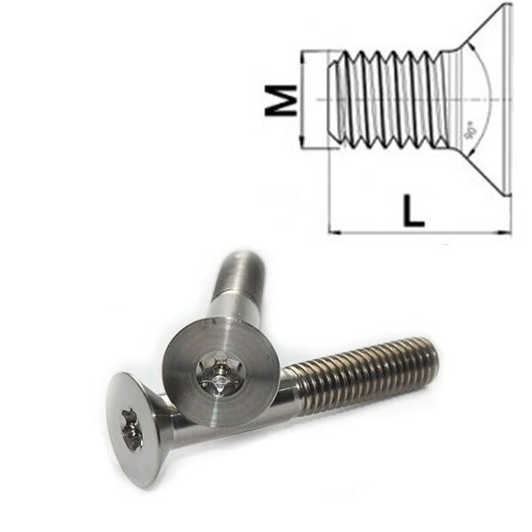Titan Schrauben M8 x 20-60 mm Senkkopf DIN 7991 Torx
