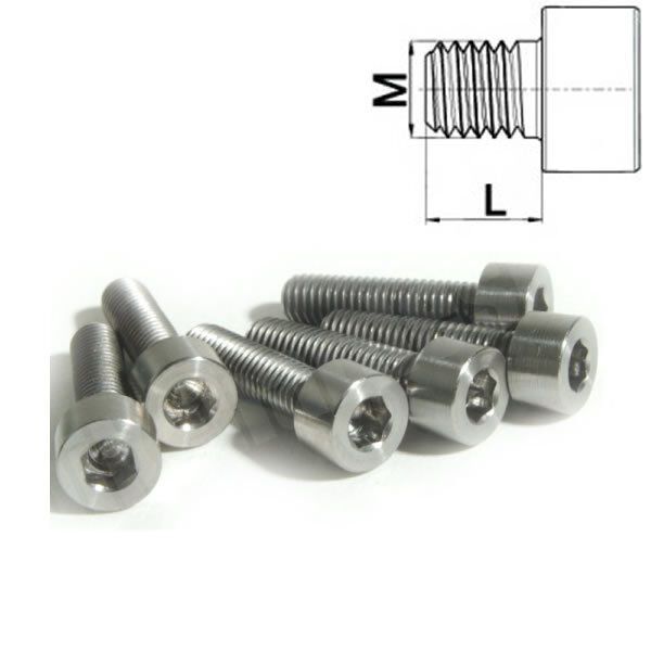 Titanschraube M5 x 8 - 100 zylindrisch DIN 912 Grade 5