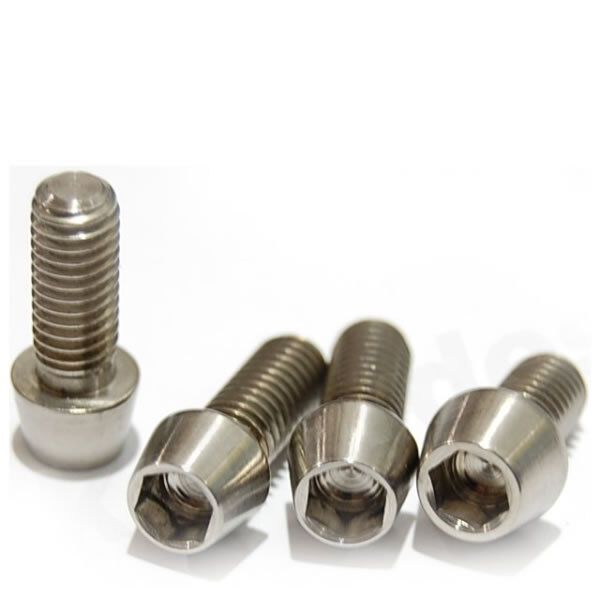 Titan Schraube M5 x 8 10 12 14 16 18 20 22 25 30 35 45mm konisch DIN 912 Grade 5