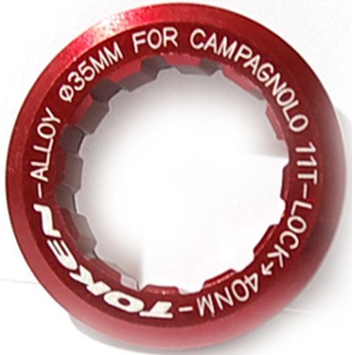 Token Kassetten Abschlußring für Campagnolo 11T rot