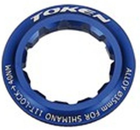Token Kassetten Abschlußring für Campagnolo 11 Zähne blau