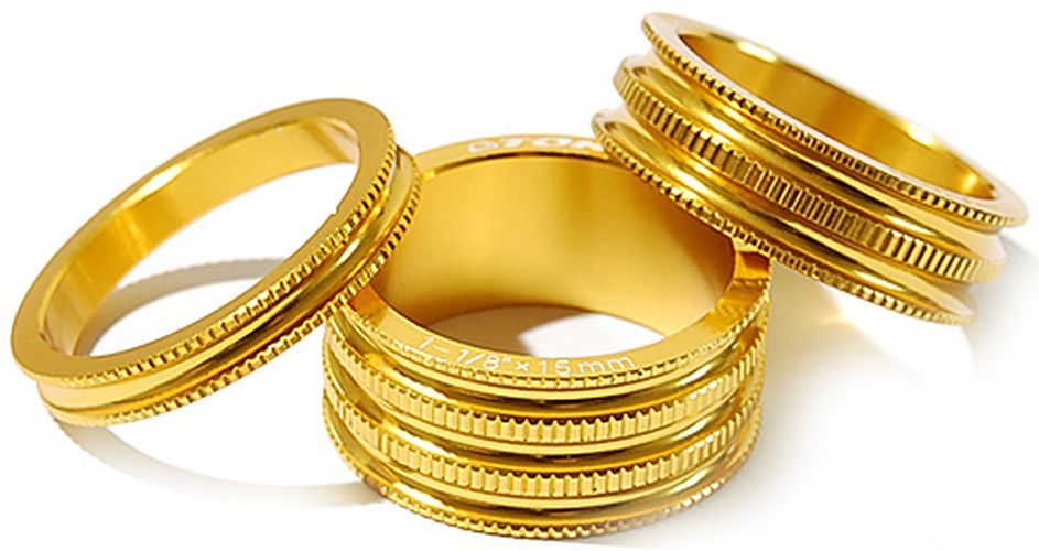 Token 1 1/8 &quot; Spacer Set gold
