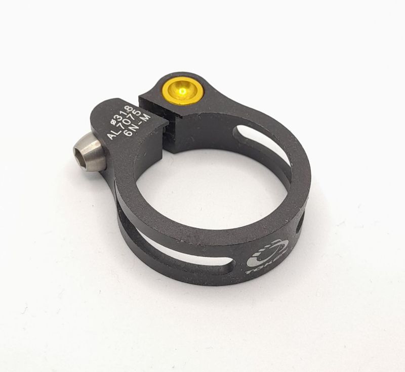 Sattelklemme TOKEN SL Ti  TK161TI - Ø 31.8 mm; Gewicht ca. 12,5 g