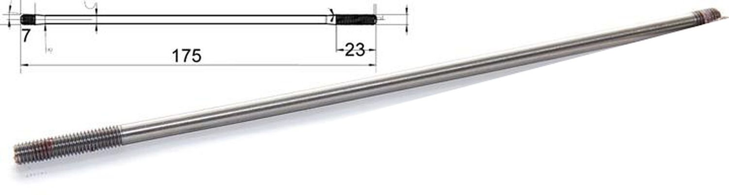 FTC Titan Achse Spannachse Rennrad HR 175 mm