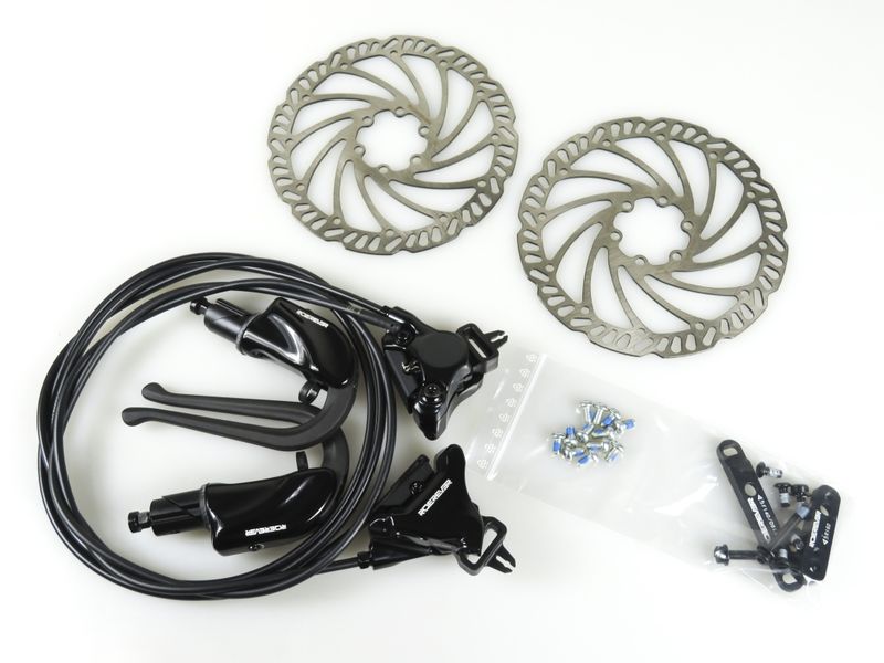 RideRever Triva Carbon TT Scheibenbremsenset V+H incl Bremsscheiben