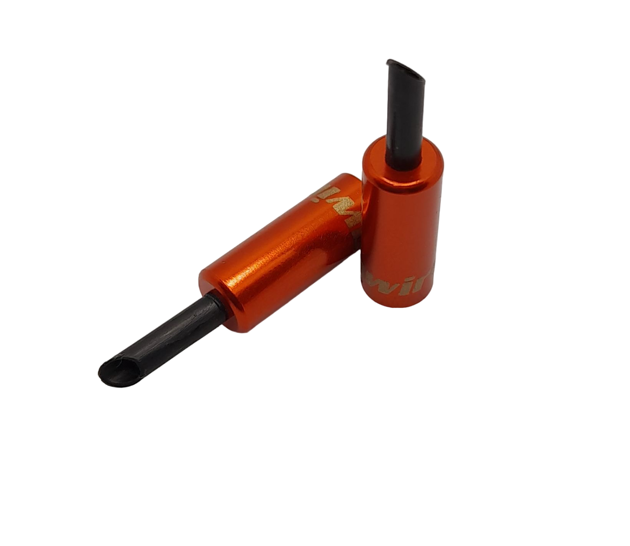 2 Stück Jagwire Endkappen Lined für Bremszug Außenhülle Ø 5mm Alu Rot