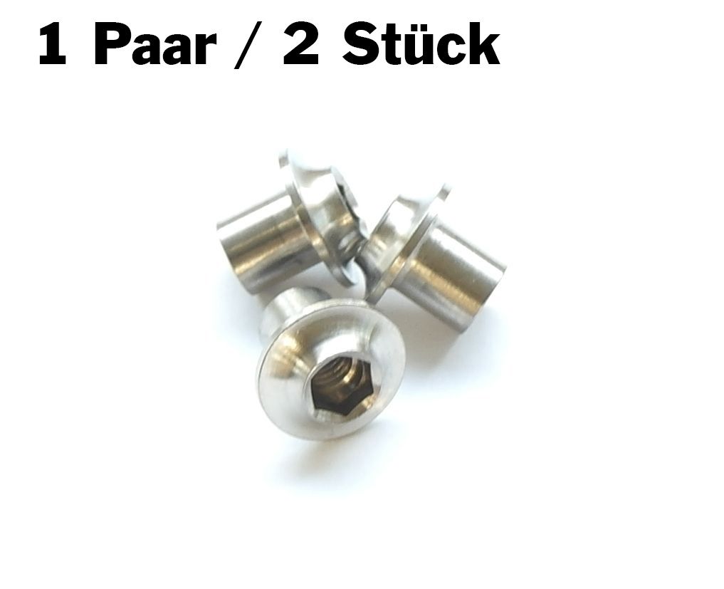 FTC  1 Paar Bremsschuh Schrauben Titan Campagnolo Bremse