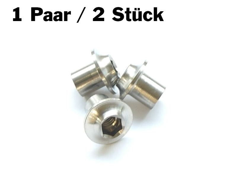 FTC  1 Paar Bremsschuh Schrauben Titan Campagnolo Bremse