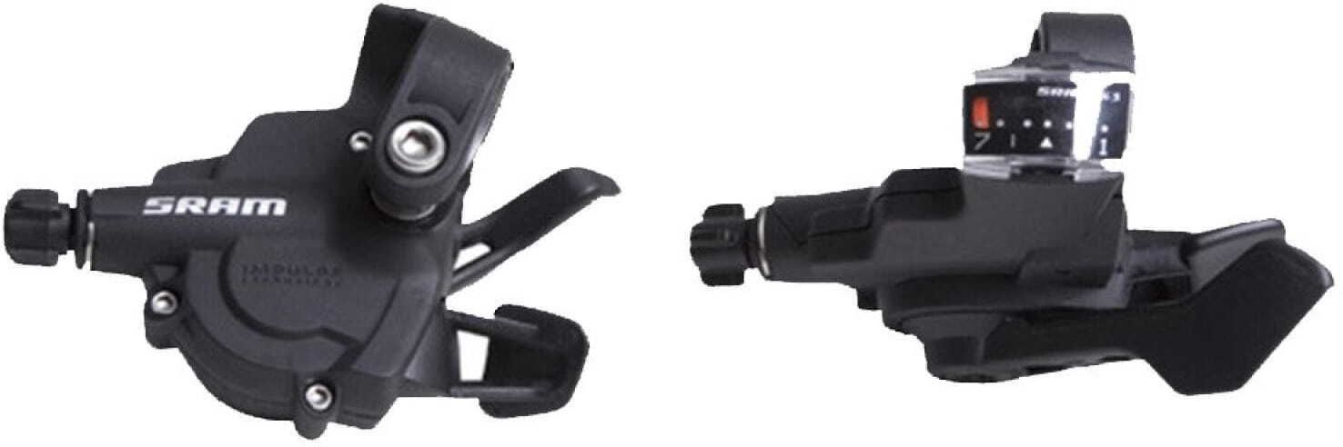 SRAM X.3 Schalthebel Trigger-set 3x7 schwarz