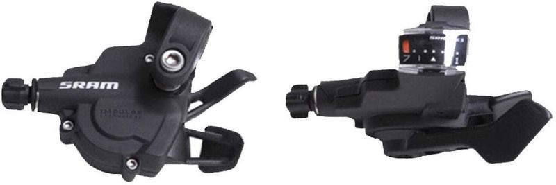 SRAM X.3 Schalthebel Trigger-set 3x7 schwarz
