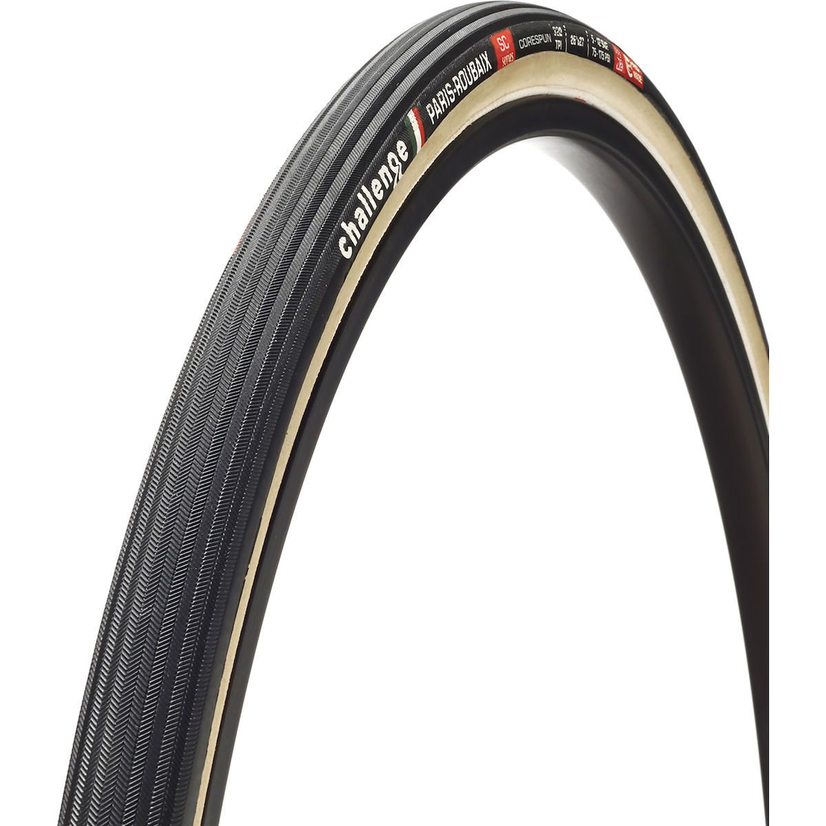 Challenge Road-Reifen Paris-Roubaix SC Handmade Tubular 27-622 Schlauchreifen
