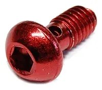 Alligator Banjo Bolt rot M6 für Shimano Hayes Giant Formula
