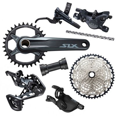 Shimano Gruppe SLX M7100 komplett  incl Scheibenbremsen 1x12 MTB ATB