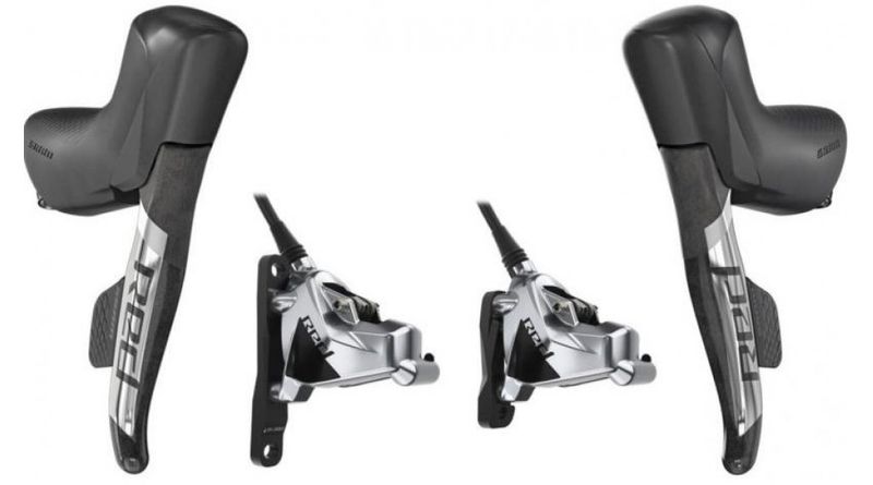 SRAM Red AXS D1 Scheibenbremse Schalthebel Set 1x12fach VR+HR