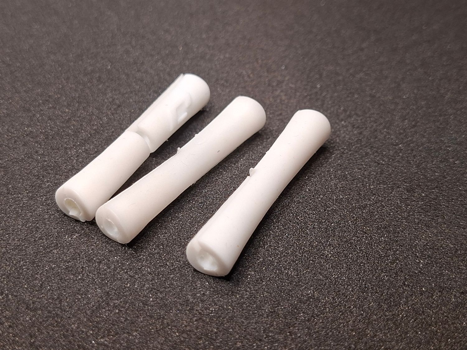 3 Stück Jagwire 5G Tube Tops Weiss Rahmenschützer
