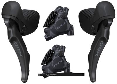 Shimano GRX610 Scheibenbremse Set 1×12-fach VR+HR